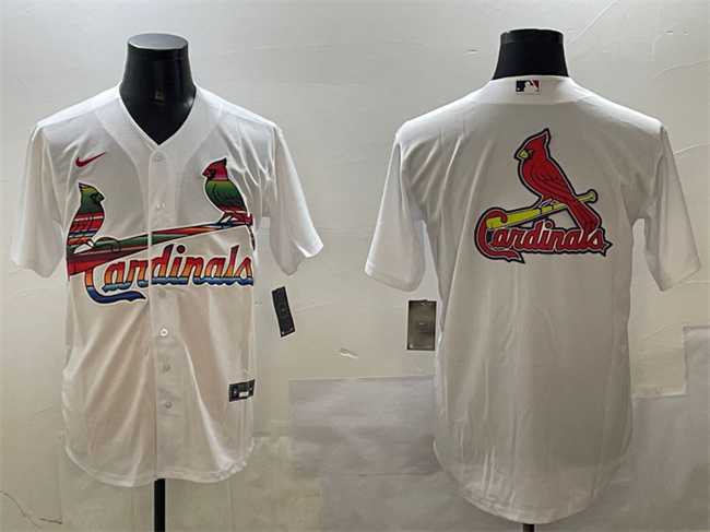 Men's St. Louis Cardinals Team Big Logo White Cool Base Stitched Jersey,We sell and wholesale Men's St. Louis Cardinals Team Big Logo White Cool Base Stitched Jersey on line form chian!